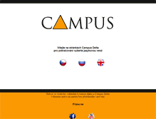 Tablet Screenshot of campus-delta.com